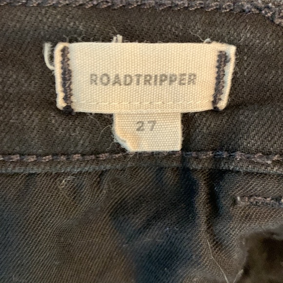Madewell 9" Mid/High-Rise Roadtripper Black Skinny Jeans - Picture 9 of 12
